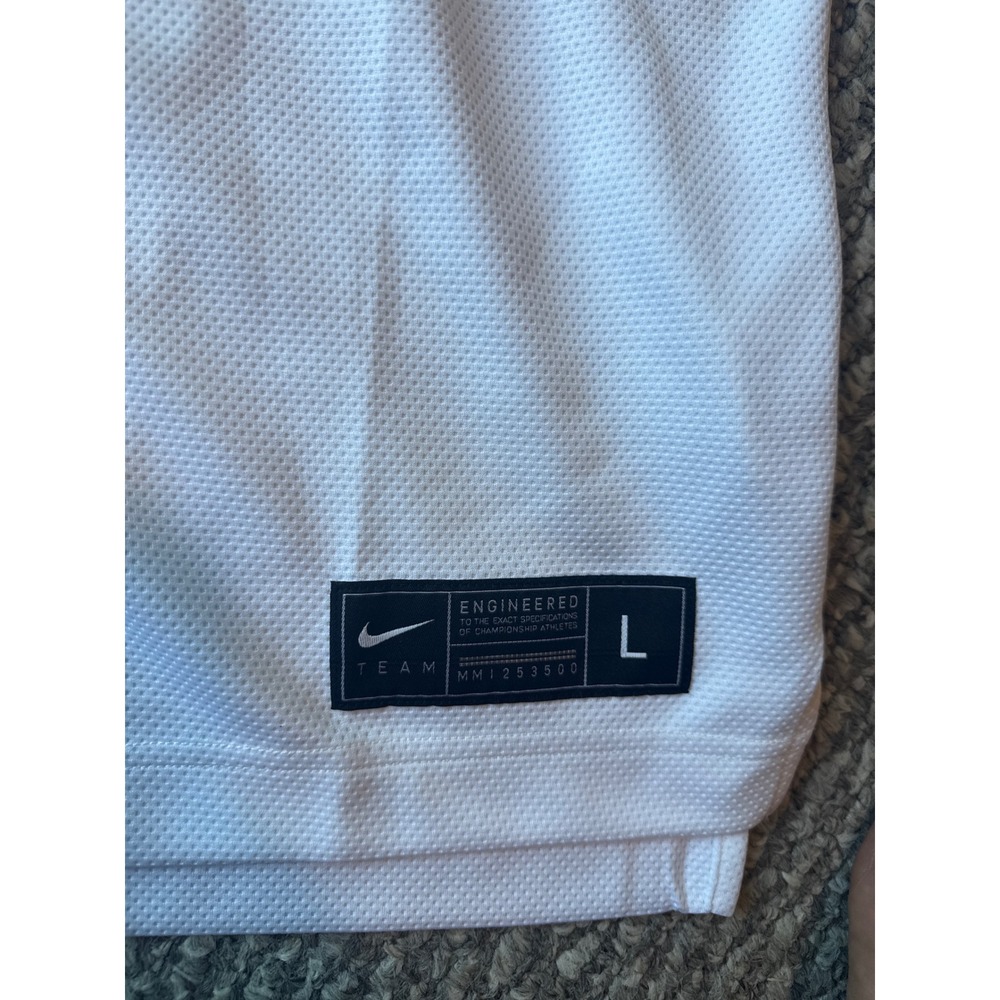 Nike Colorado Buffaloes BUFFS #1 Basketball Jersey Mens Large White Gold Dri-FIT - Picture 4 of 7